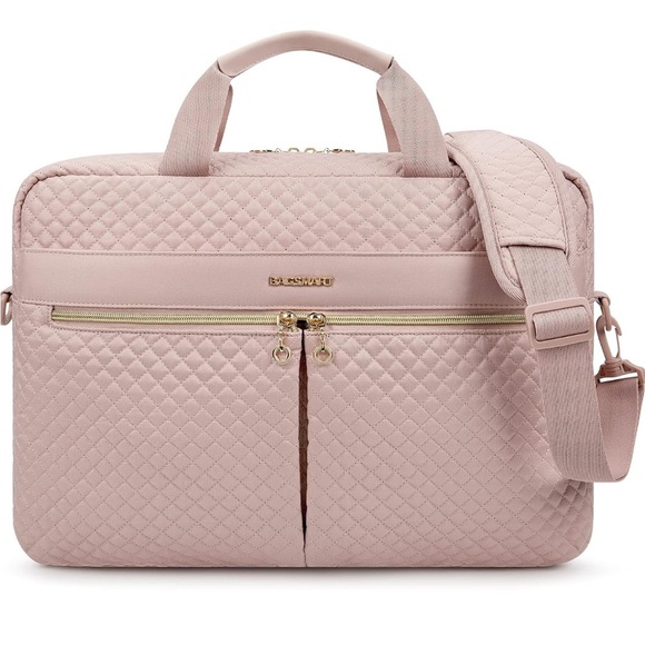Accessories - Blush Quilted Laptop Bag